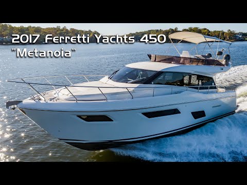 Ferretti Yachts 450 video