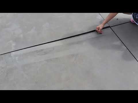 slab 2  - 120mm cut deep into subsoil & little finger can go inside the gap