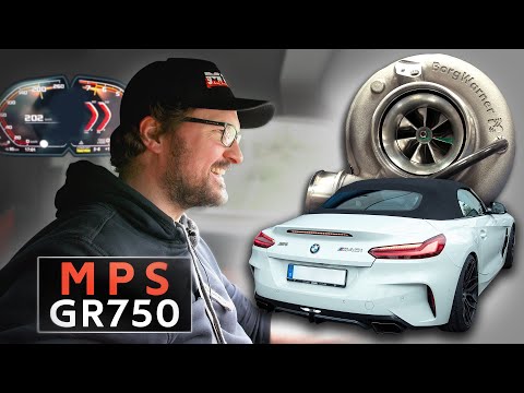 BMW Z4 M40i - 630PS Tuning! MPS GR750 Turbokit - MPS Engineering