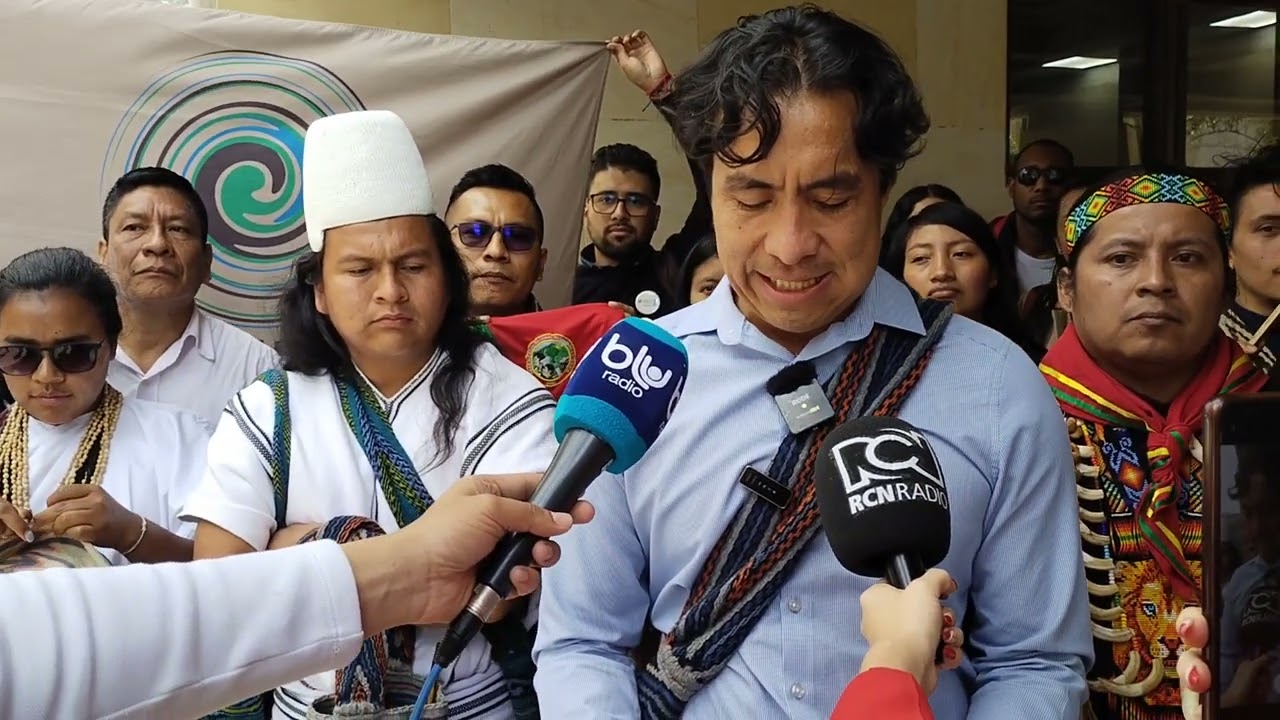 El fin de Polo, son la palabras del líder indígena Camilo Niño. Henry Gómez Nieto de El Agrión