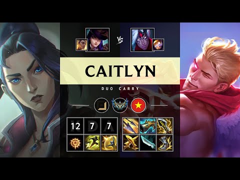 Caitlyn ADC vs Varus - VN Challenger Patch 25.10