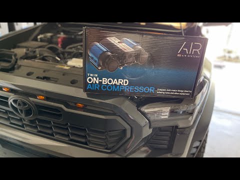 Installing ARB Air Compressor in 2024 Tacoma Off Road 4th Gen