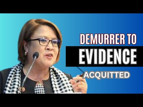 DEMURRER TO EVIDENCE AND ITS LEGAL EFFECT EXPLAINED | #justice