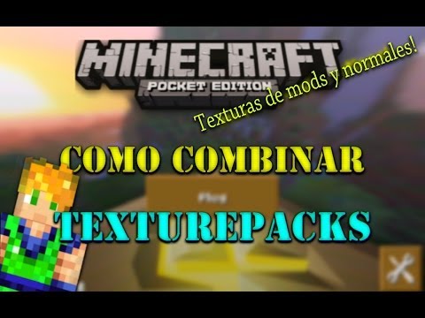 COMO COMBINAR TEXTURE PACKS (MODS Y NORMALES) Video