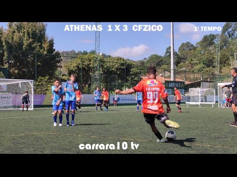 QUE VIRADA FOI ESSA? COPA ZICO 2022 JUIZ DE FORA ATHENAS (LEOPOLDINA) X CFZICO - SUB-14 - 1' TEMPO