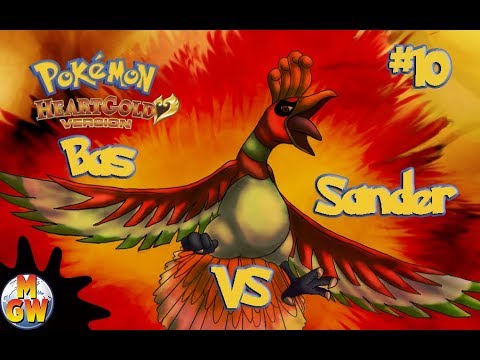 pokemon Heart Gold Bas vs Sander #10 @mikesGameworld