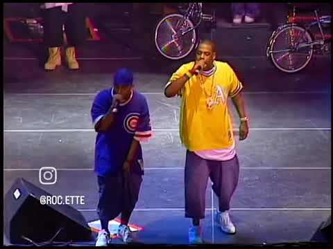GEDA K JAY Z & MEMPHIS BLEEK PERFORMING 1 2 YALL LIVE (THROWBACK) SPRITE TOUR 2002 #JAYZ 