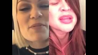 anne curtis and jessie j singing flashlight in smule karaoke