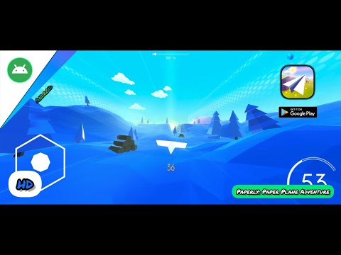 Android -- Paperly : Paper Plane Adventure / Gameplay HD By Cloudvii9
