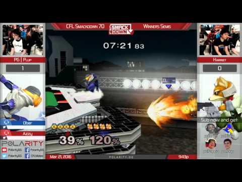 CFLS70 - PG | Plup (Sheik) vs Harriet (Fox)