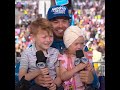 Larson has his hands full ?? #shorts