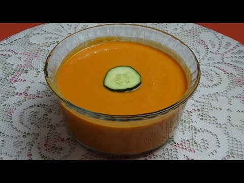GAZPACHO ANDALUZ AUTÉNTICO | RECETA TRADICIONAL ANDALUZA