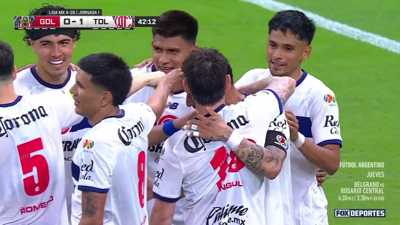 🚨👹 PENAL A LO PANENKA Alexis Vega | Chivas 0-1 Toluca | Fecha 1 | Apertura 2026 | Liga MX