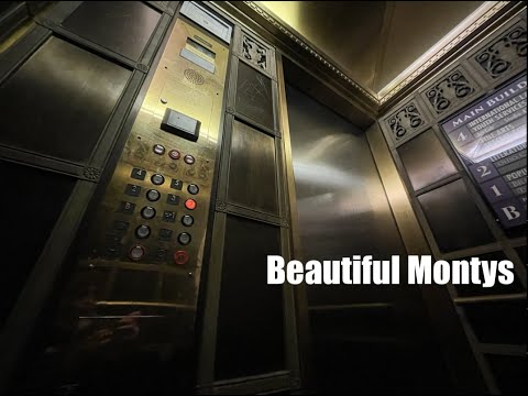 Elegant Montgomery KONE Traction Elevators @ Cleveland Public Library - Cleveland, OH