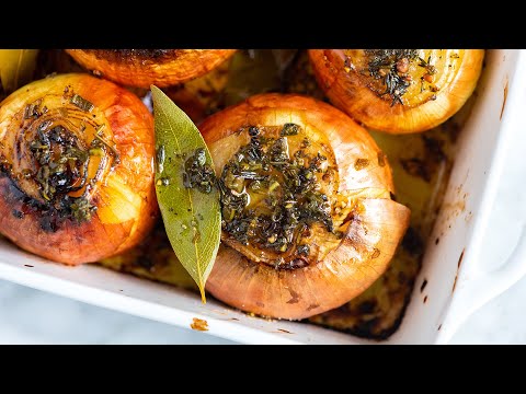 Butter Roasted Onions Recipe