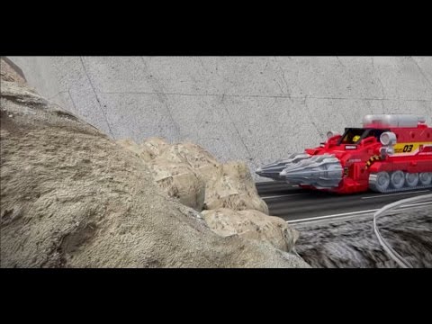 第5話「巨大岩を粉砕せよ！パワードドリル登場！前編」トミカ ハイパーレスキュー