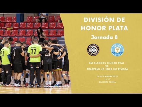 #DHPLATA - JORNADA 8 - BM ALARCOS CIUDAD REAL vs TRASMAPI UD IBIZA HC EIVISSA