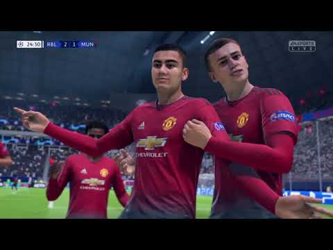 FIFA 19: RB Leipzig vs Manchester United (Champions League)
