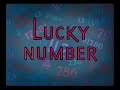 DIsney Donald Duck Lucky Number 1951