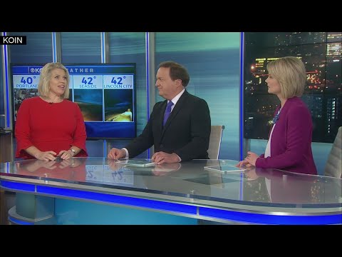 6 p.m. Friday evening forecast KOIN 6 News Feb. 15, 2019