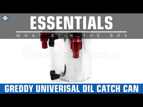 Greddy Universal 15mm Oil Catch Can- Whats in the Box?