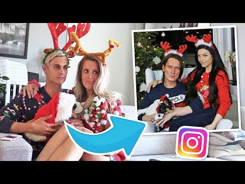 IMITERER INSTA-BILDENE TIL YOUTUBERE (med Nellie)