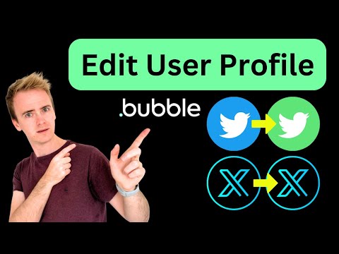 Build a Twitter Clone with Bubble.io - My Profile thumbnail