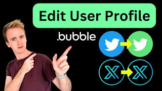 Build a Twitter Clone with Bubble.io - My Profile thumbnail
