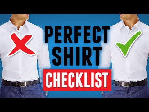 The Perfect Shirt Checklist | How To Buy An Amazing Looking Shirt? RMRS Style Videos