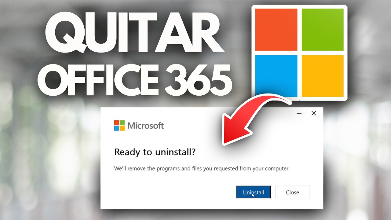 Cómo Quitar Office 365 de tu PC | Desinstalar Microsoft 365 Fácil y Rápido
