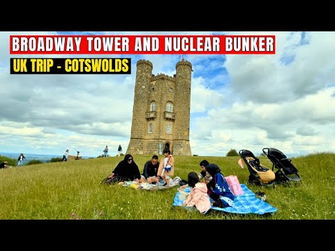 Piknik dan Melihat Langsung Broadway Tower and Nuclear Bunker di Inggris - UK Trip