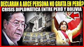 Censura contra Arce de Perú? – crece la crisis diplomática entre Bolivia y Perú