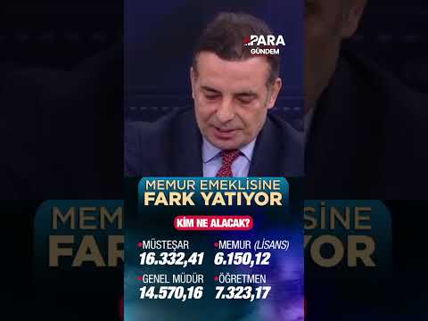 How Much Difference Will Retired Civil Servants Receive? Faruk Erdem Explained in Detail #shorts ...