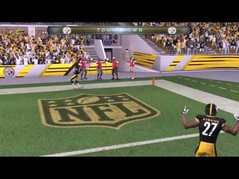 Madden NFL 16 Boss NTL 108 yard tipped ball interception  TD!
