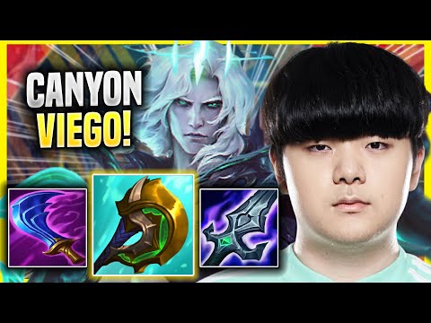 CANYON IS A BEAST WITH VIEGO! - DK Canyon Plays Viego JUNGLE vs Diana! | Season 2022