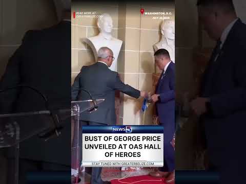 George Price Honoured at OAS as Belize Strengthens US Ties