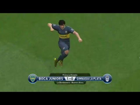 Pes 2016 Lodeiro Goal Boca Juniors Gimnasia La Plata Primera Division