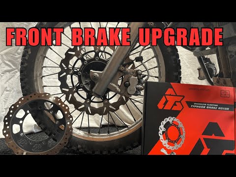 KLR 650 Front Brake Upgrade!