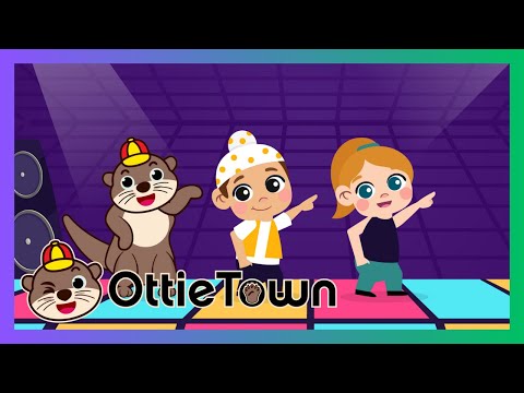 Let's Get Moving: Body Parts Learning Party for Kids (Head to Toes) | Long Video | @ottietown