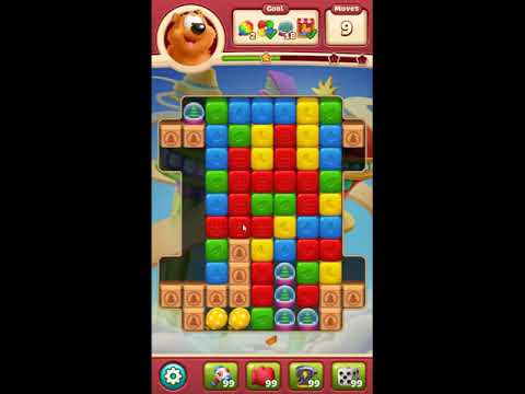 Toon Blast Level 6037 - NO BOOSTERS 🐻🐺🐱 | SKILLGAMING ✔️