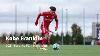 HIGHLIGHTS - Kobe Franklin - 2021 Season - Toronto FC II