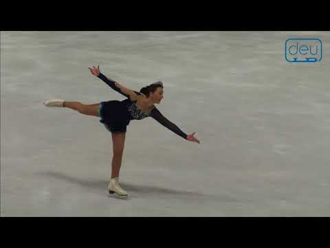 Stephanie Danguin. Oberstdorf 2018. Bronze Ladies II B FS. 2d place