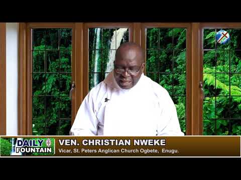 DAILY FOUNTAIN OF OCTOBER 29, 2019 - VEN. CHRISTIAN NWEKE