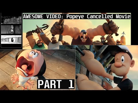 AWESOME | POPEYE CANCELLED Movie SHORT | Part 1