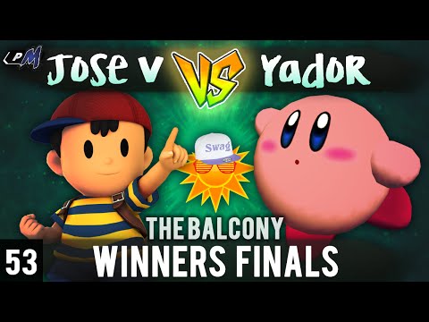 PM @ the Balcony 53 - Winners Finals ft. YadoR (Kirby) vs Jose V (Ness)