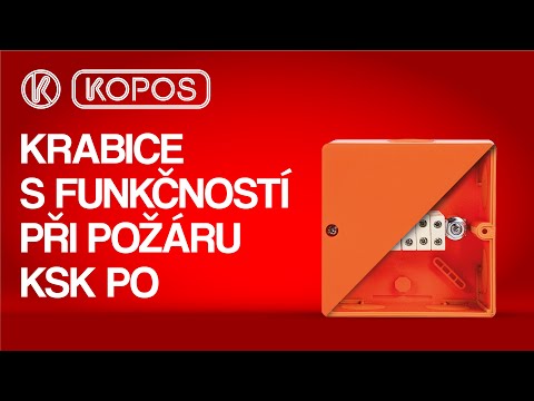 Abzweigdose mit Funktionserhalt KSK 125_PO10