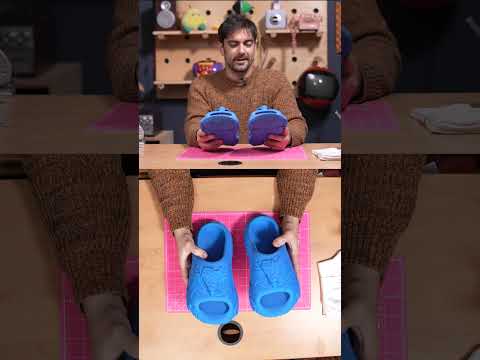 Video Thumbnail: Syntilay used generative AI to build these 3D printed shoes, which go for $150 online.