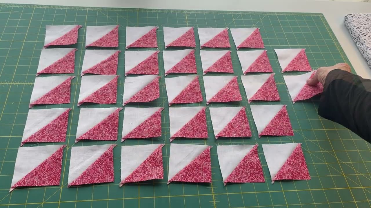 Time Saving Half Square Triangle Method Every Quilter Should Know