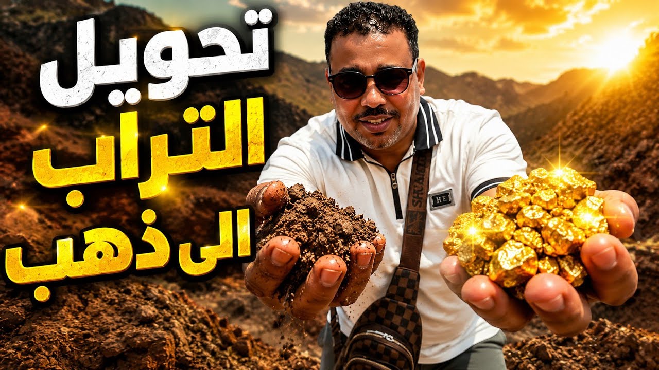 كيف تستخرج الذهب الناعم والبودرة من الكرتة؟