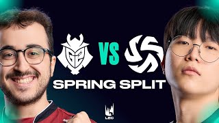 G2 vs SHIFTERS, UN MATCH POUR LA SURVIE (LEC Spring Split 2026)